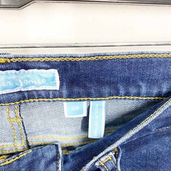 Draper James Mid Rise Skinny Jeans 26 - Picture 7 of 9